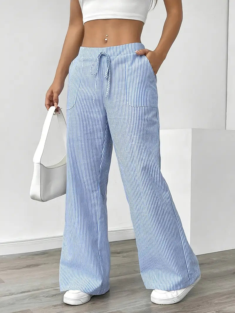 OLIVIA | STYLISH STRIPED PANTS