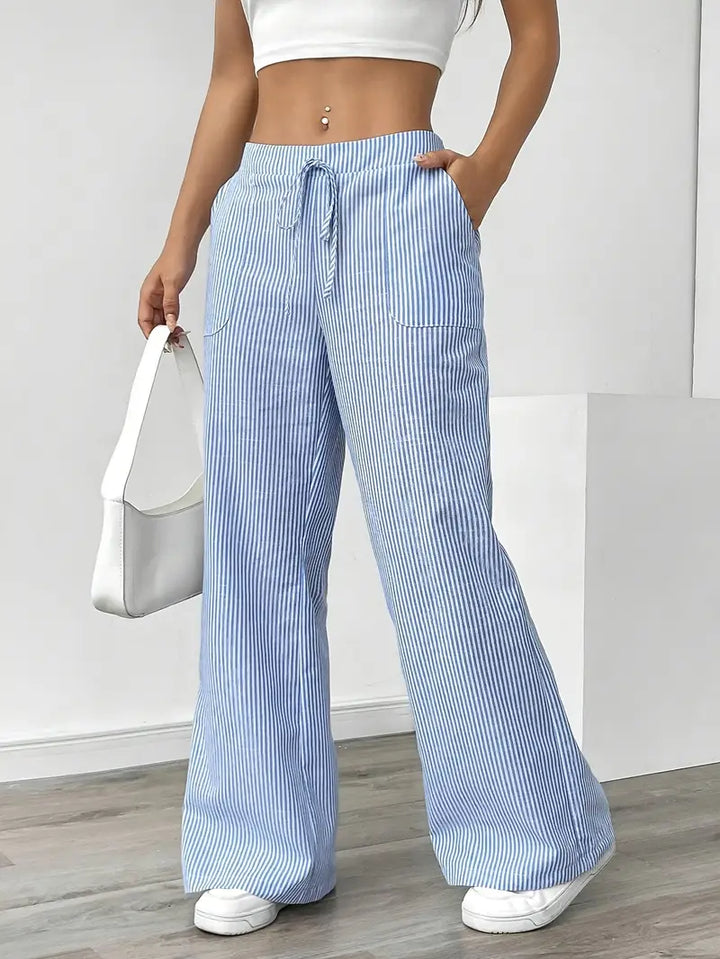 OLIVIA | STYLISH STRIPED PANTS