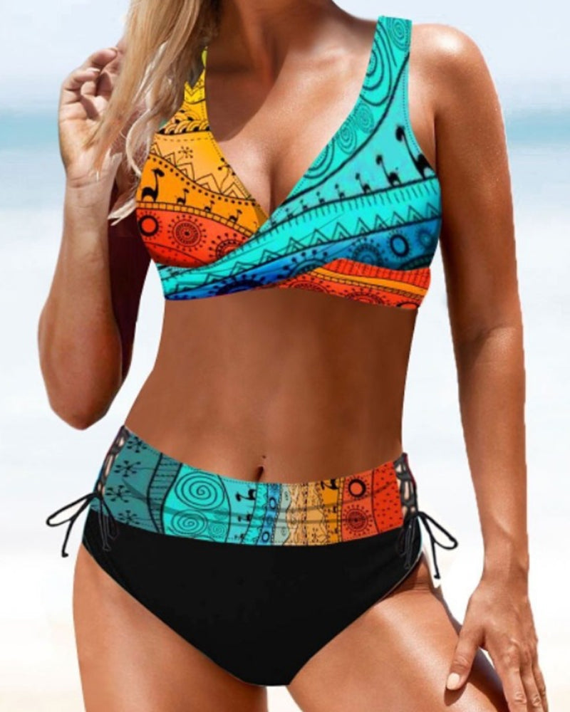 Shelly |  Vibrant Colorful Bikini