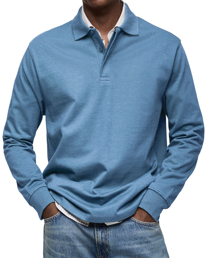 Mike | Timeless Long-Sleeve Polo