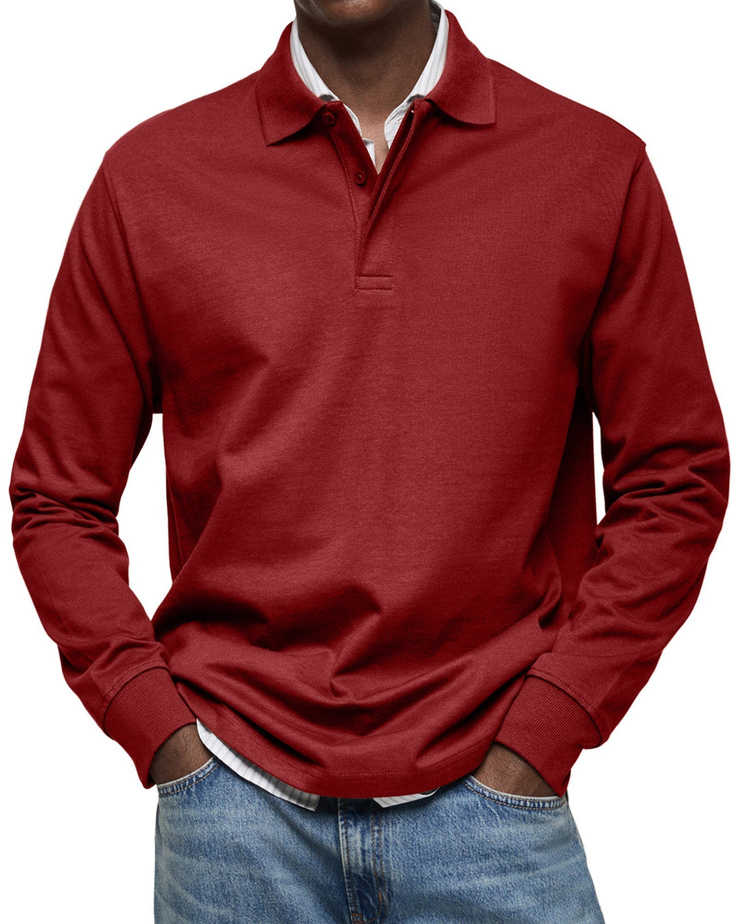 Mike | Timeless Long-Sleeve Polo