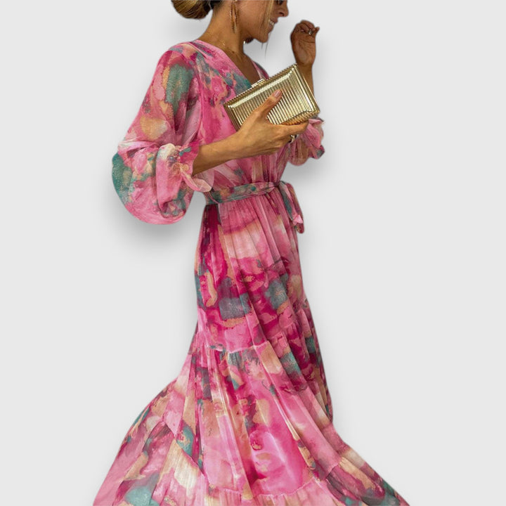 Sally | Floral Pattern Dress