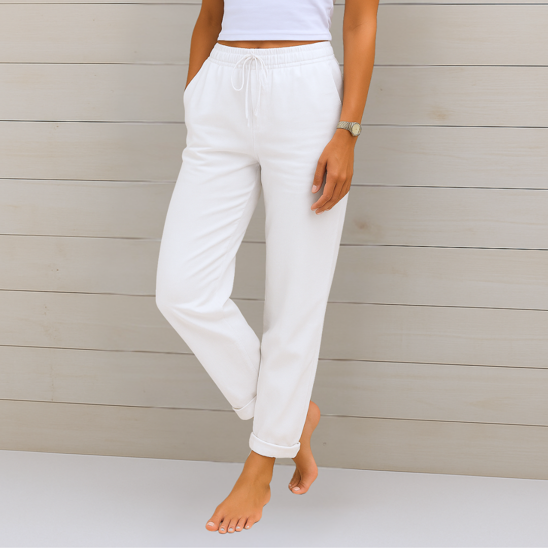 Sophia | Premium Breathable Linen Pants