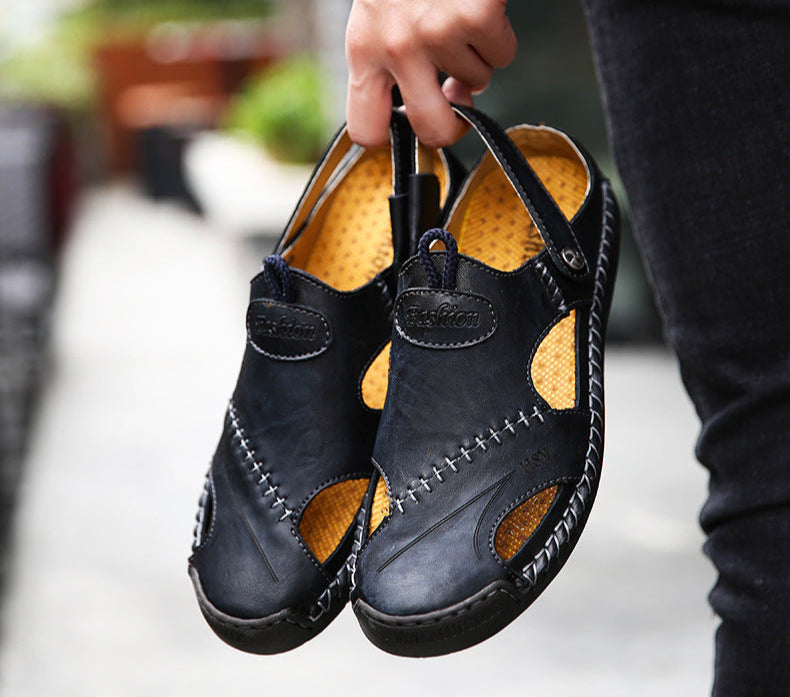 Simon | Orthopedic Leather Sandals