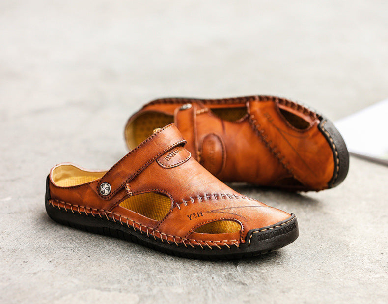 Simon | Orthopedic Leather Sandals