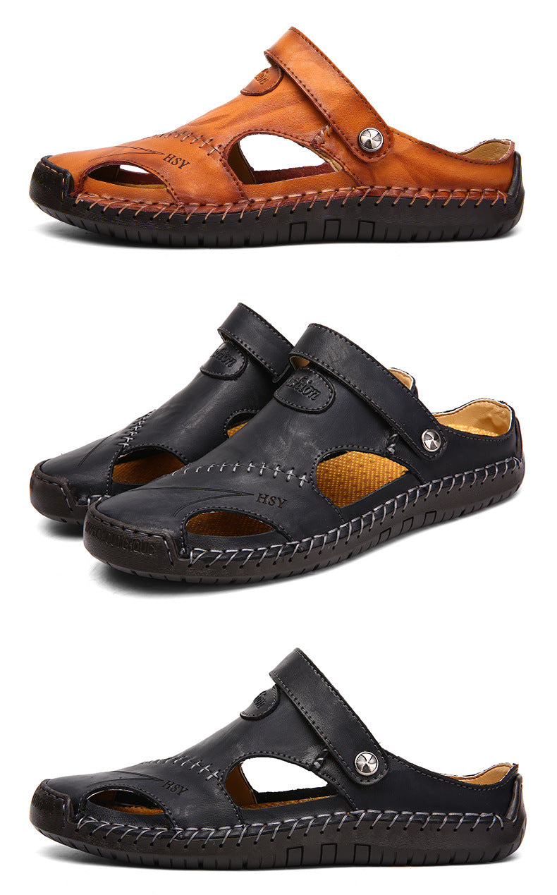 Simon | Orthopedic Leather Sandals