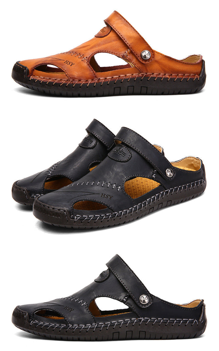 Simon | Orthopedic Leather Sandals