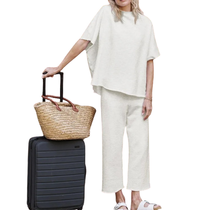 Aella | Relaxed Batwing Sleeve Comfort Set