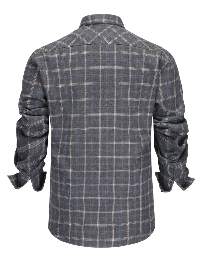 Zack | Casual Elegance Plaid Shirt
