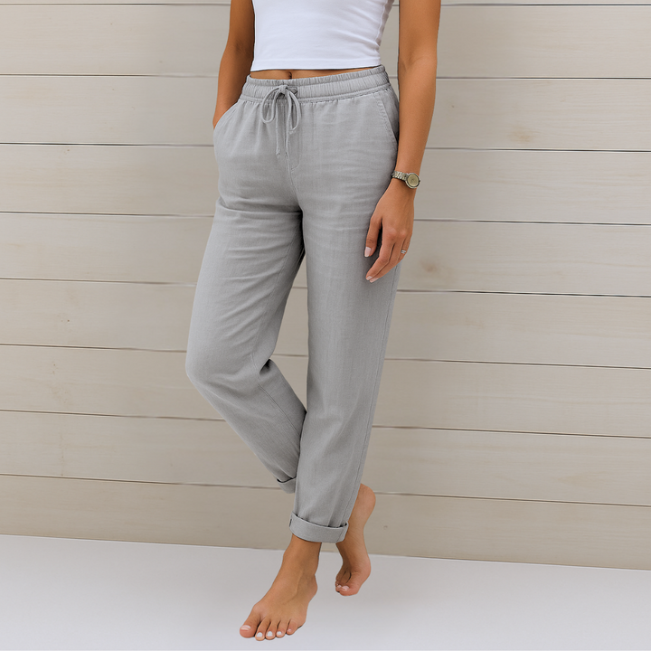 Sophia | Premium Breathable Linen Pants