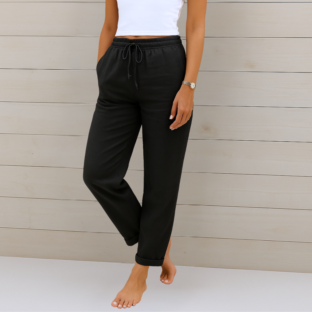 Sophia | Premium Breathable Linen Pants