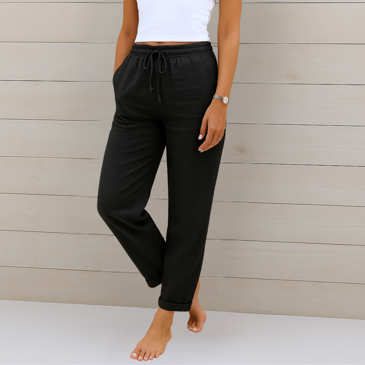 Sophia | Premium Breathable Linen Pants