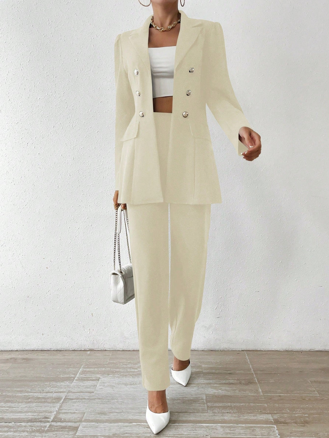 Erica | Long Sleeve Suit Ensemble