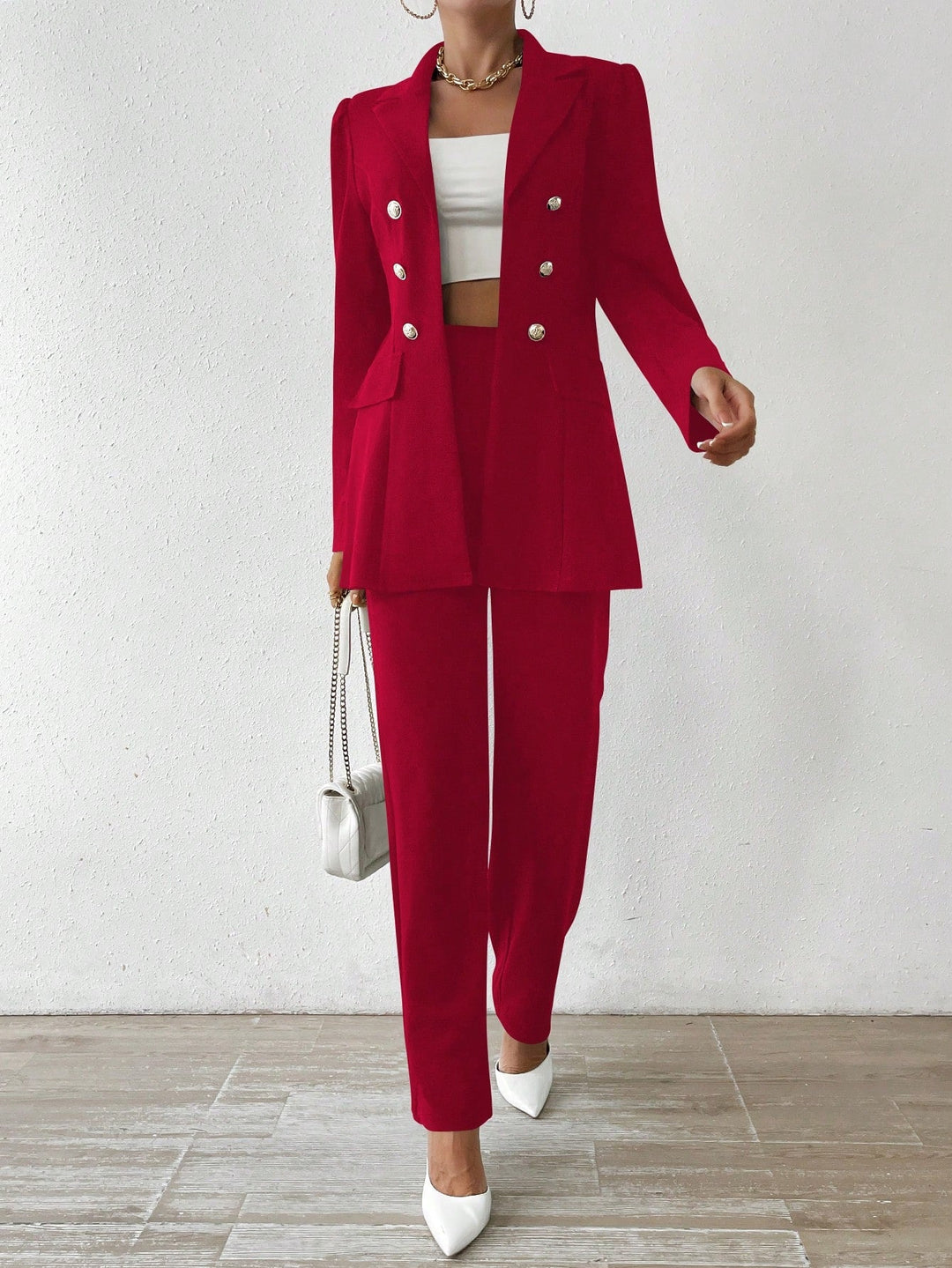 Erica | Long Sleeve Suit Ensemble