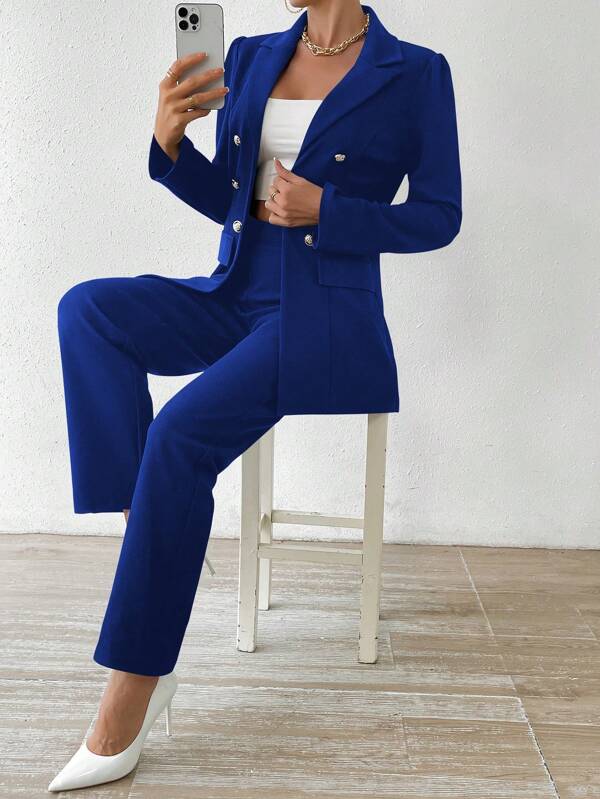 Erica | Long Sleeve Suit Ensemble