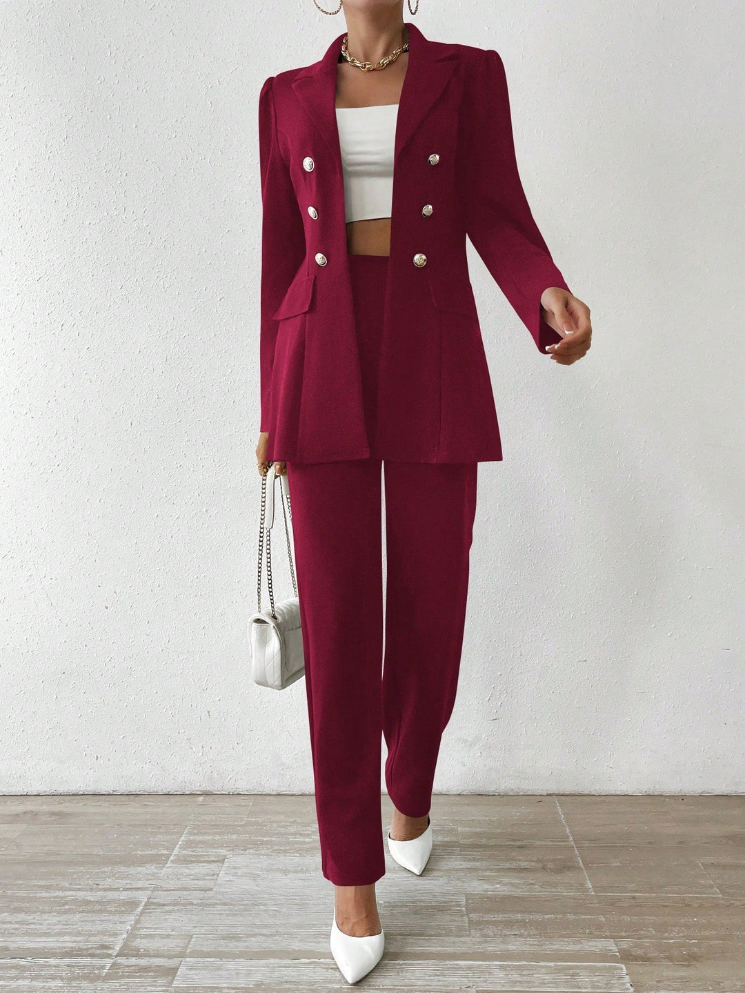 Erica | Long Sleeve Suit Ensemble