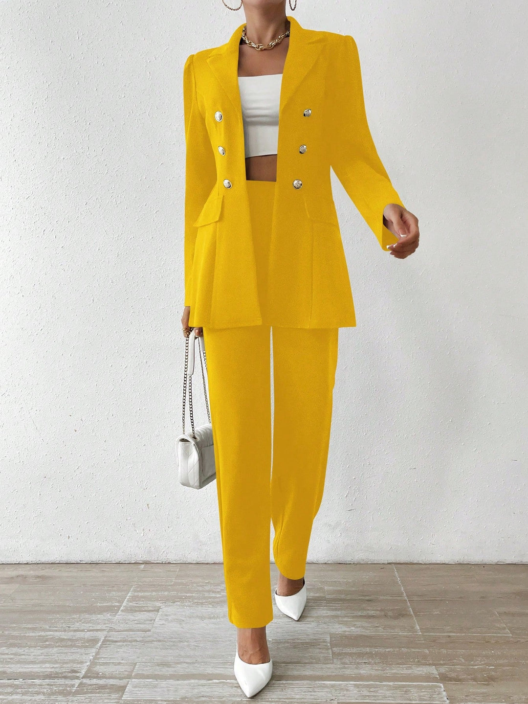 Erica | Long Sleeve Suit Ensemble
