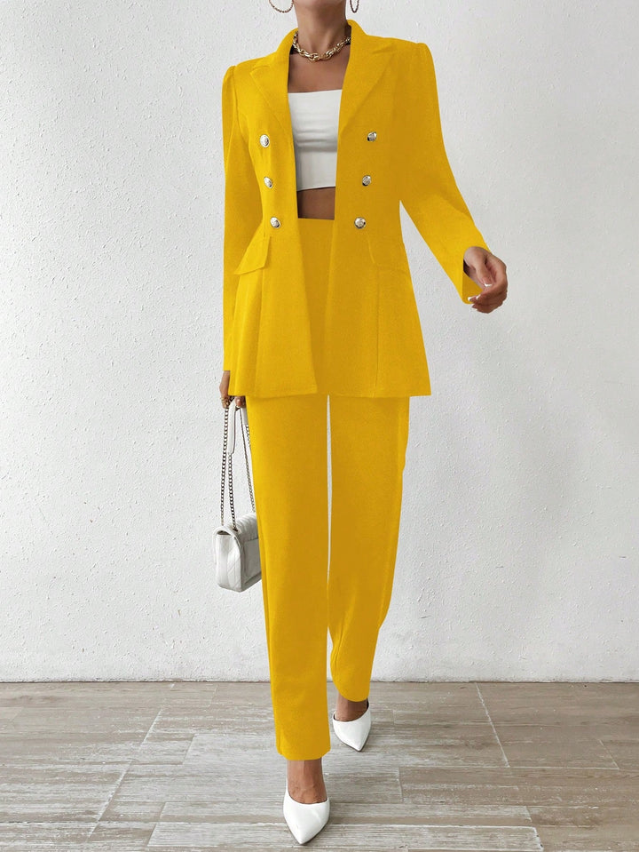 Erica | Long Sleeve Suit Ensemble