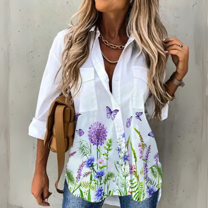 Beverly | Casual Floral Top