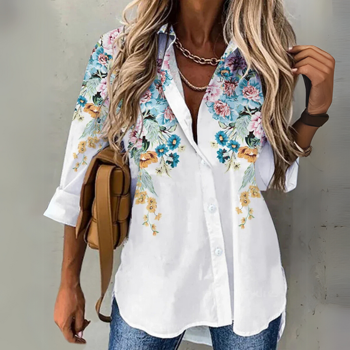 Mattie | Chic Contrast Blouse