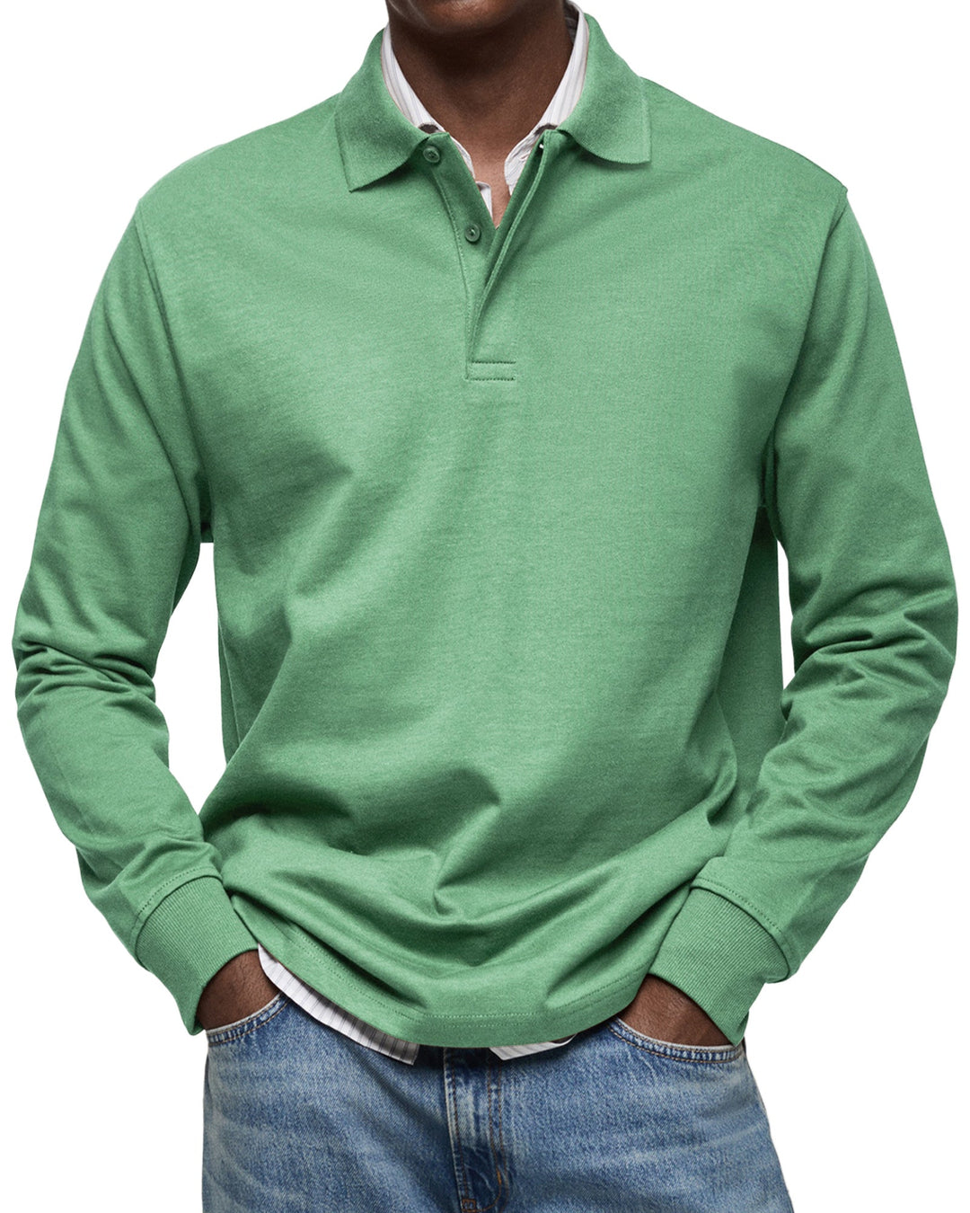 Mike | Timeless Long-Sleeve Polo