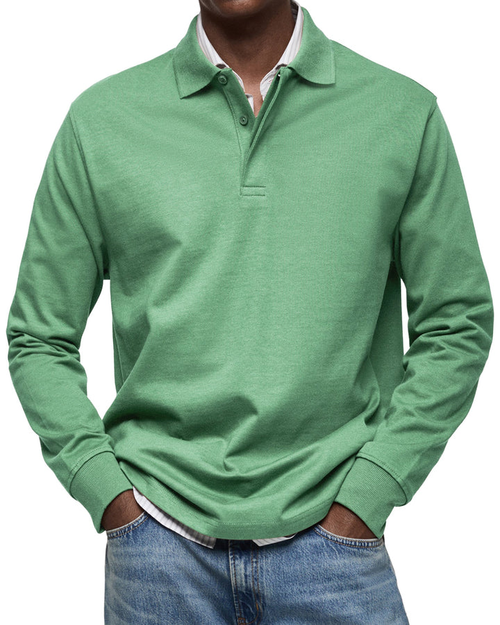 Mike | Timeless Long-Sleeve Polo