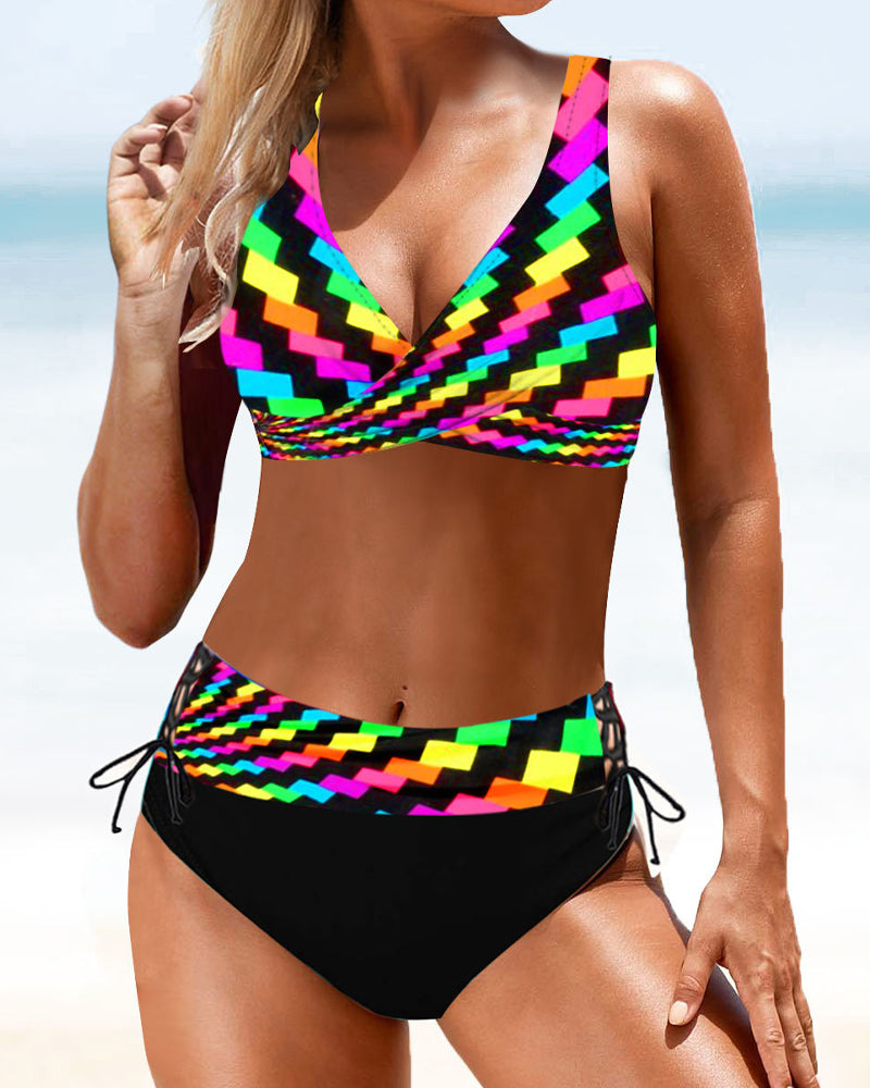 Shelly |  Vibrant Colorful Bikini