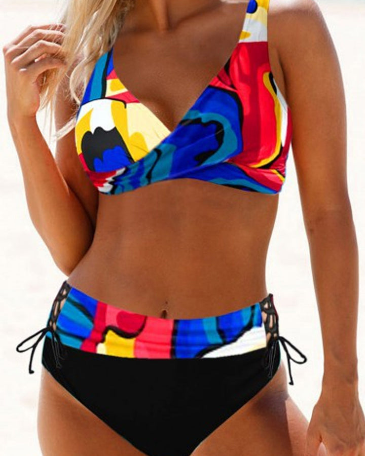 Shelly |  Vibrant Colorful Bikini