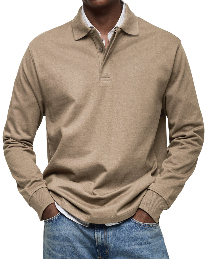 Mike | Timeless Long-Sleeve Polo