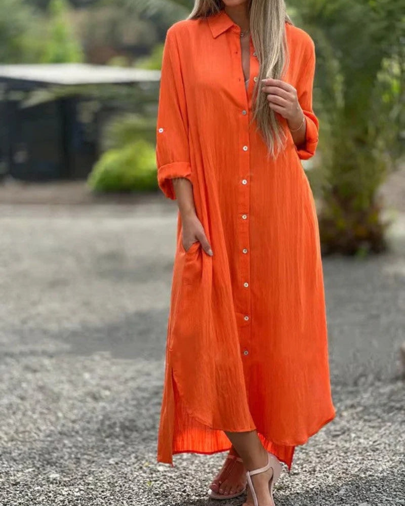 Naomi | Italian Cotton Dress