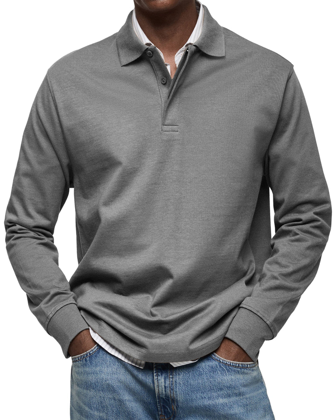 Mike | Timeless Long-Sleeve Polo