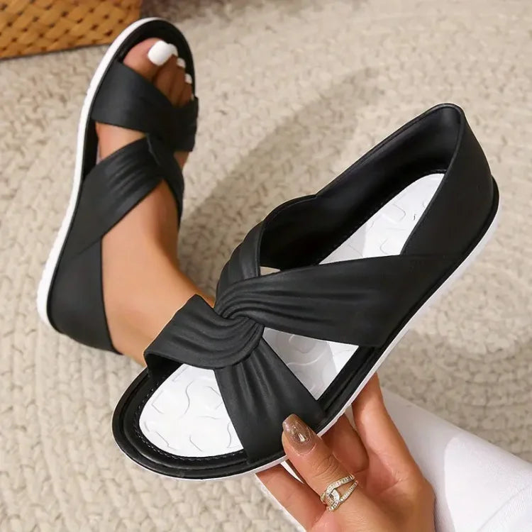 Jannete | Bow Tie Slip-On Sandal