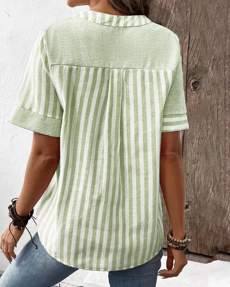 Corina | Classic Striped Top