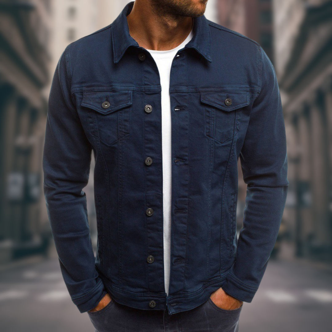Foster | Denim jaket with tailored cut