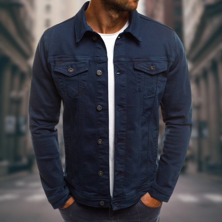 Foster | Denim jaket with tailored cut