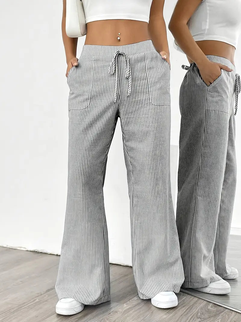 OLIVIA | STYLISH STRIPED PANTS