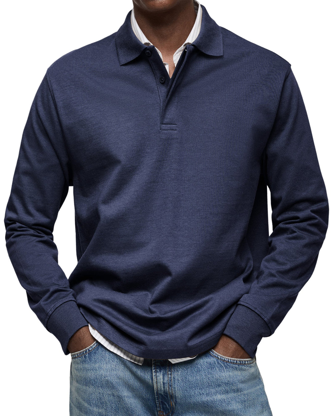 Mike | Timeless Long-Sleeve Polo