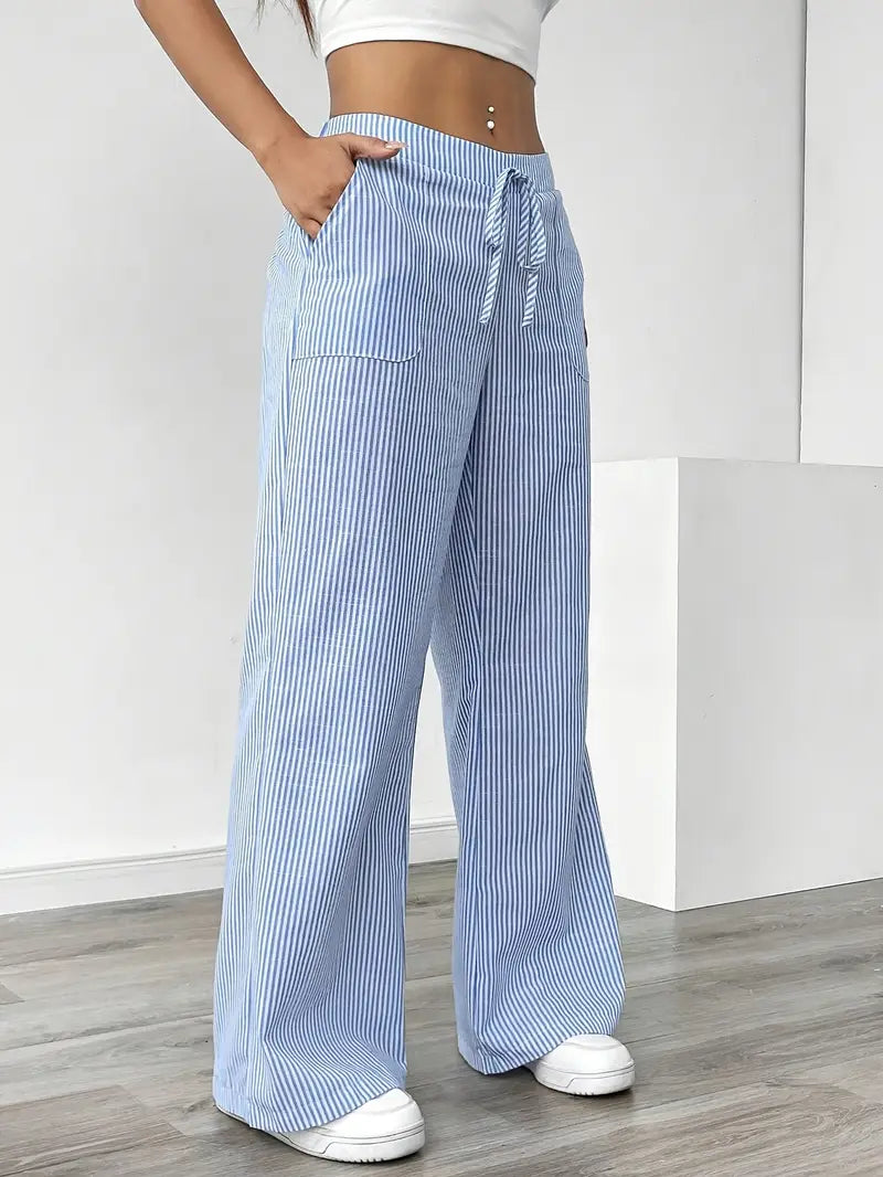 OLIVIA | STYLISH STRIPED PANTS
