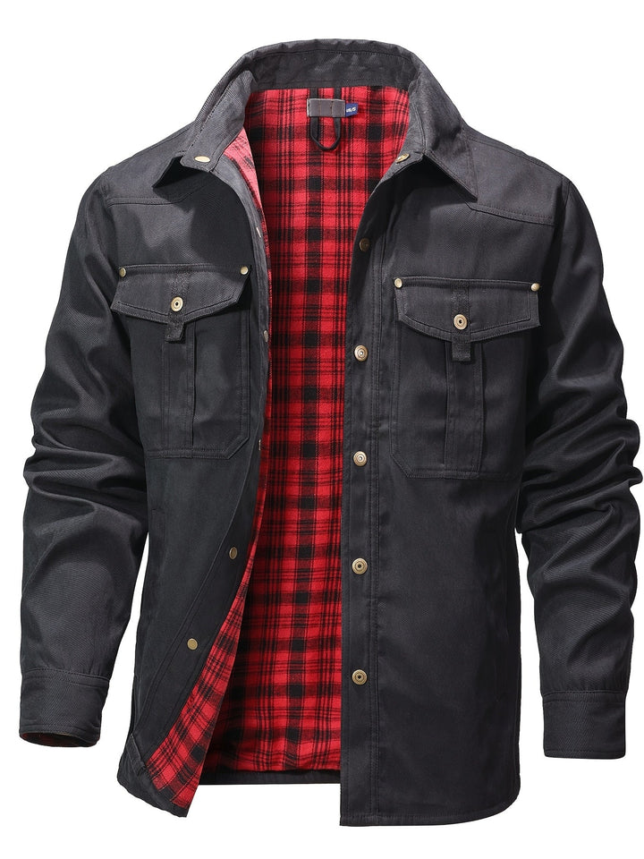 Grant | Classic Workwear Plaid Jacket