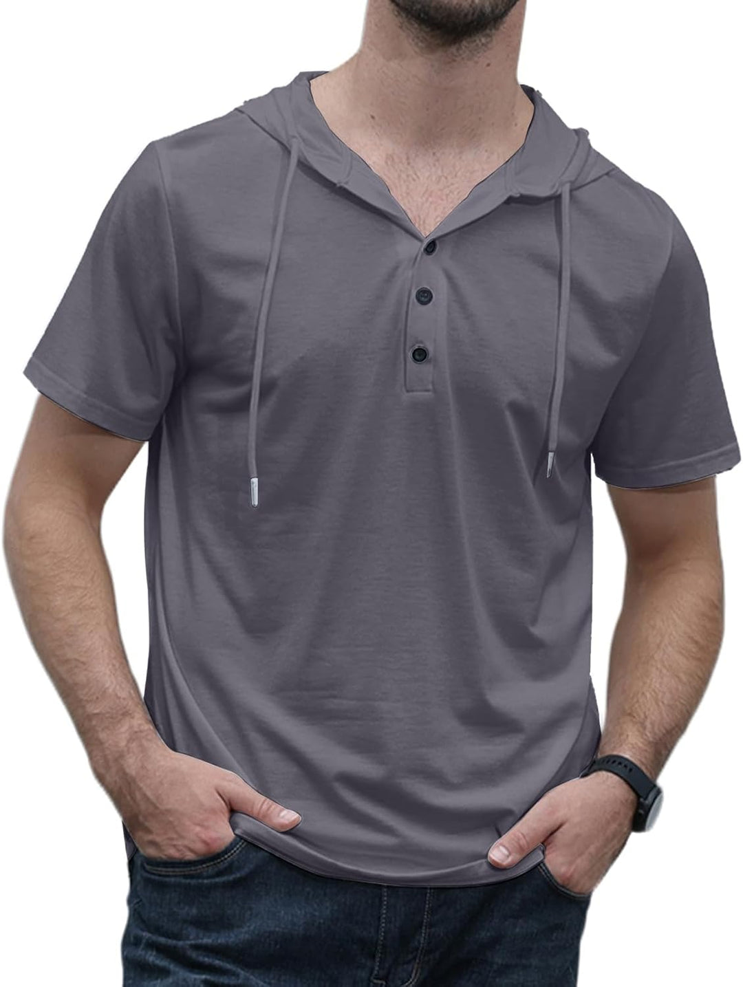 Alex | Lighweight Hoodie Short-Sleeve