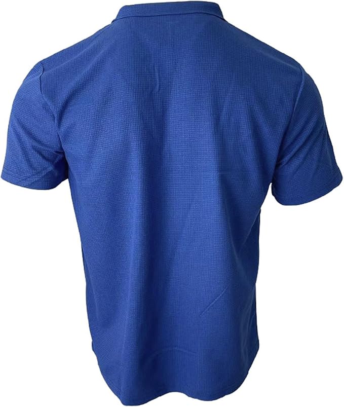 Men's Waffle Knit V-Neck Slim Fit Shirt