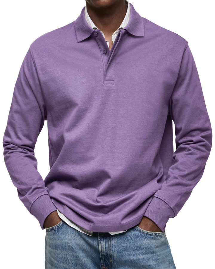 Mike | Timeless Long-Sleeve Polo