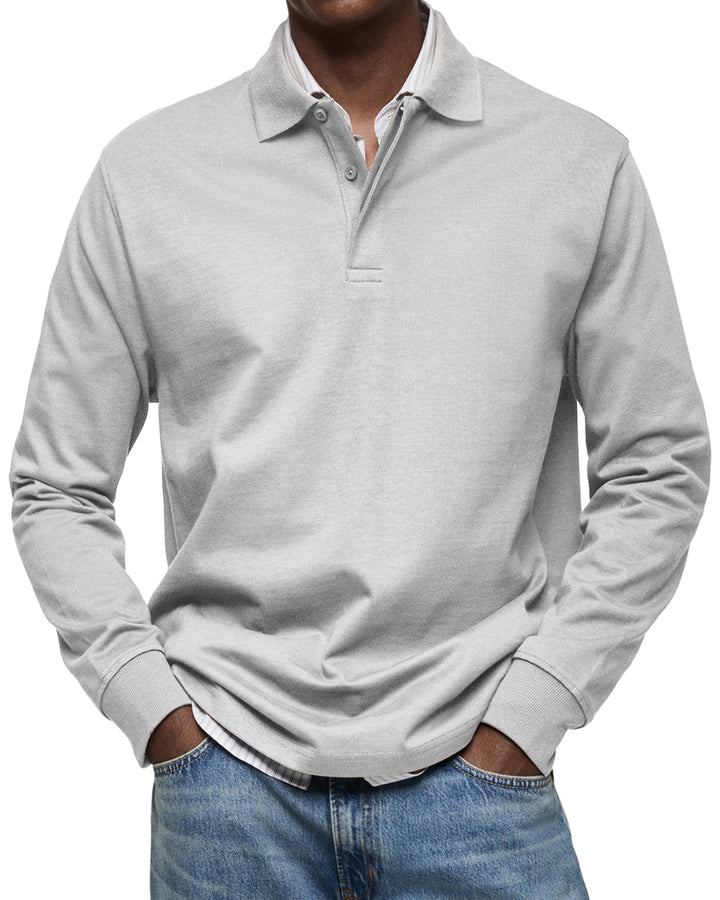 Mike | Timeless Long-Sleeve Polo