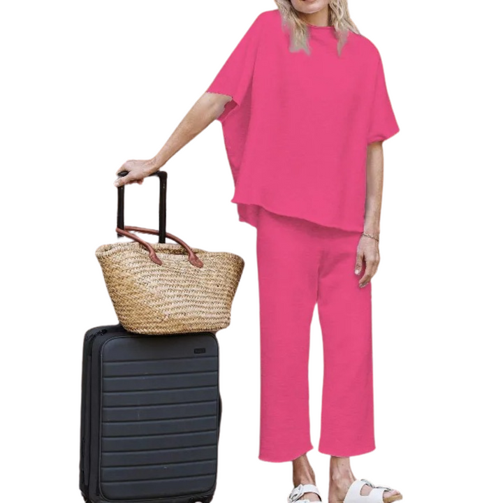 Aella | Relaxed Batwing Sleeve Comfort Set