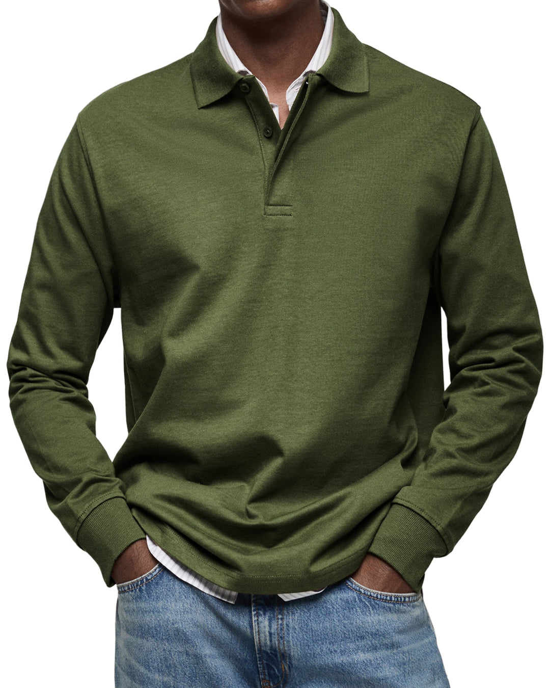 Mike | Timeless Long-Sleeve Polo