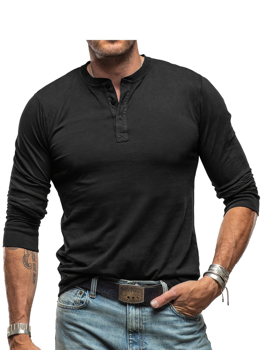 Reyes | Vintage shirt with long sleeves