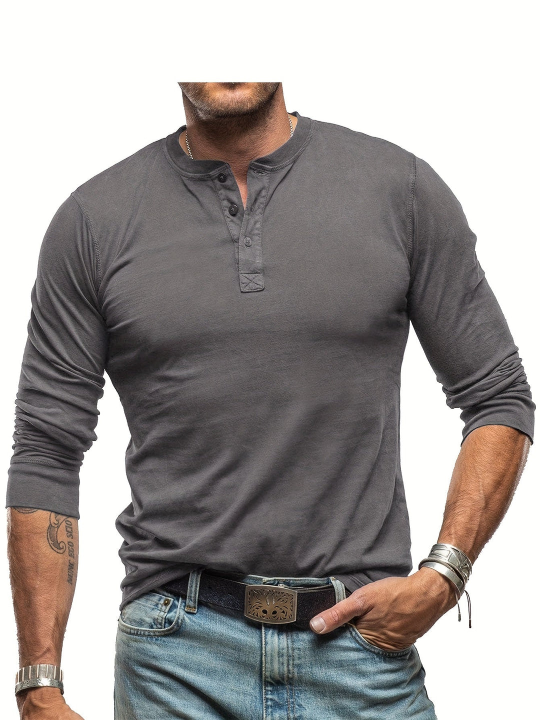 Reyes | Vintage shirt with long sleeves