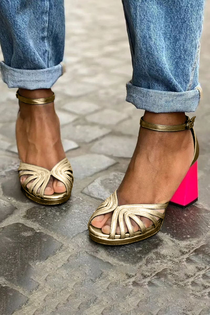 Simone | Classic Sandals with Ankle Strap