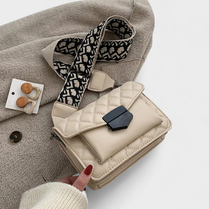 Classic Multi-Compartment Shoulder Bag