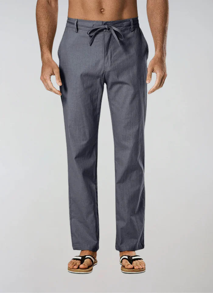 Linen Pants With Dawstring